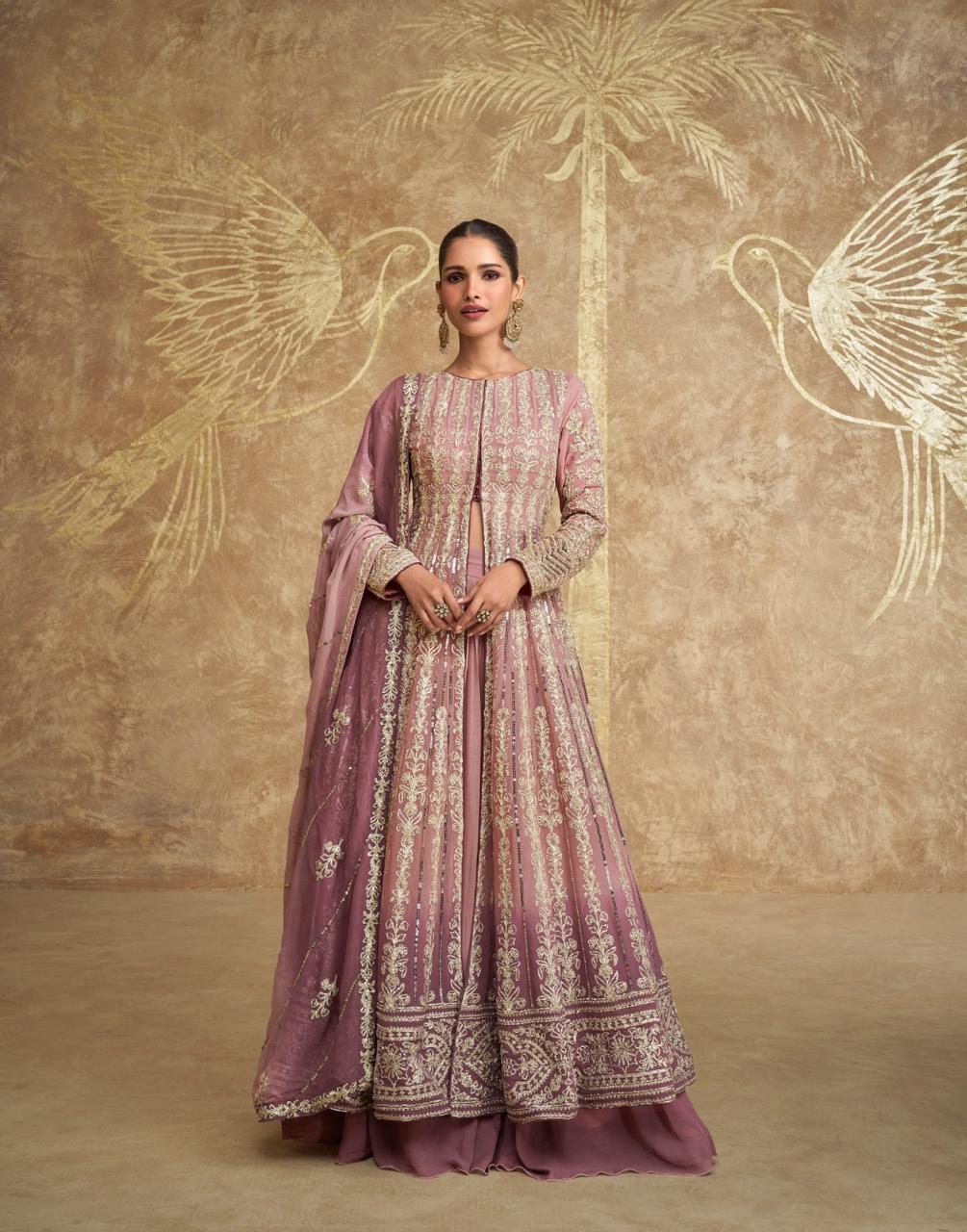 Sawaria By Sayuri Designer Georgette Readymade Suits Suppliers In India